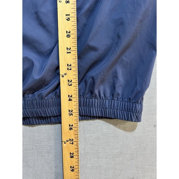 ZegnaS Sport Jacket Windbreaker Mens XL Blue Zip Pockets Long Sleeve Pullover - Picture 8 of 8